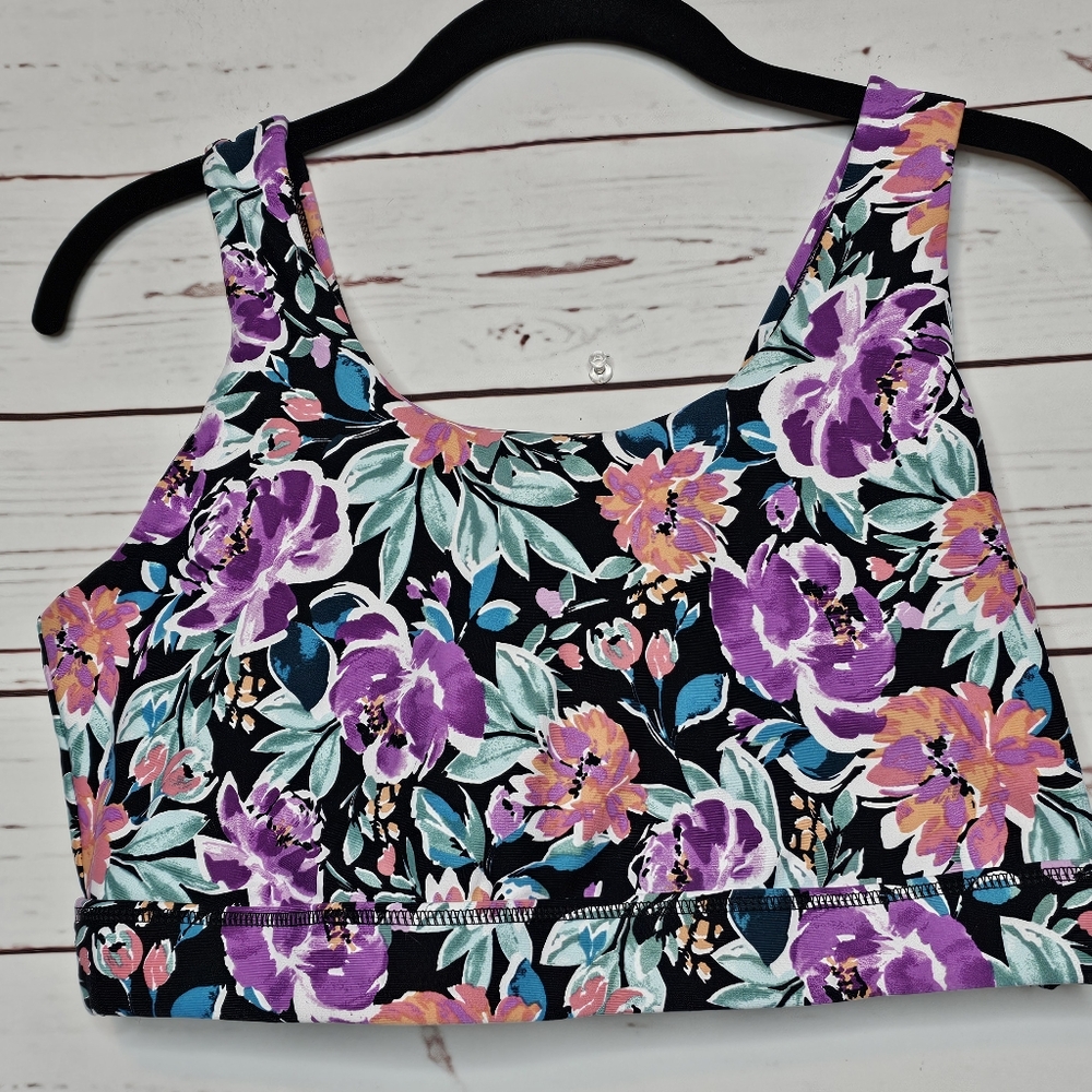 Torrid Active Floral Low Impact Sports Bra - Picture 3 of 11